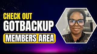 Check Out GotBackup Members Area [upl. by Dygall]