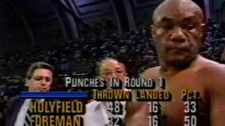 Evander Holyfield vs George Foreman [upl. by Uttica796]