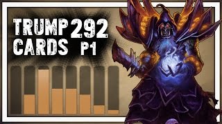 Hearthstone Trump Cards  292  Part 1 The Betrayal of Wily Runt Warlock Arena [upl. by Kelci]