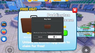 Sniping Free Paddington’s Suitcase Ugc Limited 1250 Stock [upl. by Baron]