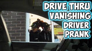 Drive Thru Vanishing Driver Prank [upl. by Idihc]