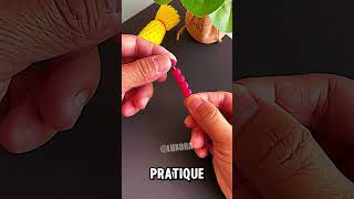 Astuce simple pour créer un mini portebrochette maison pratique et original  DIY Astuce [upl. by Essirehs519]