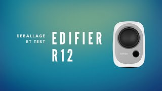 Déballage et test EDIFIER R12  Quest ce que ca vaut [upl. by Yelyr]