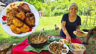 Pescado Frito A La Leña Comida Típica La vida del campo [upl. by Aslin]