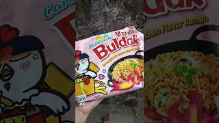 Buldak ramen carbonararecipe viralBelashendeashking trendingtumtodona buldaknoodlesspicyfood [upl. by Reaht]