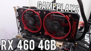 Teste XFX RX 460 4GB  CSGO Dota 2 Fortnite PUBG ETS2 BF1 GTA 5 e Overwatch  G4560  8GB DDR4 [upl. by Ahtela]