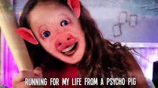 PSYCHO PIG 🎵 FGTeeV Reverse Music Video Roblox PIGGY Song [upl. by Anaihsat511]