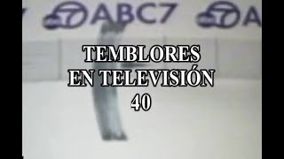 TEMBLORES EN TELEVISION 40 [upl. by Asset]