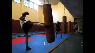 Séance dentraînement club SAVATE boxe française et Kickboxing [upl. by Cotterell]