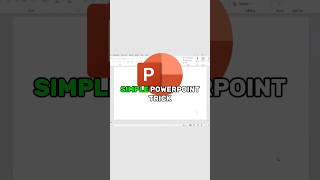 Simple PowerPoint Trick powerpointpresenation powerpoint tutorial [upl. by Galasyn]