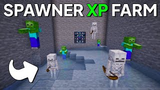 Minecraft Spawner XP Farm 121 [upl. by Anabal929]