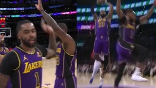 DLO REALLY THOUGHT HE WAS WADE 🤣 amp JUMPED WITH LEBRON DURIN DUNK LOL HAHA [upl. by Hgeilhsa263]