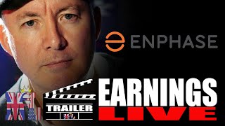 ENPH Stock  Enphase Energy Earnings CALL  TRAILER  Martyn Lucas Investor MartynLucasInvestor [upl. by Berfield]