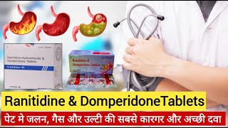 Ranitidine hydrochloride and domperidone tablets  ranitidine and domperidone tablets uses [upl. by Farika]