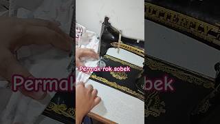 Diy jahit rok sobek [upl. by Namrej]