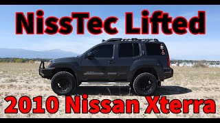 2010 Nissan Xterra on 3quot NissTecRadflo Lift [upl. by Nalyak]