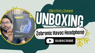 Zebronics Havoc Headphone unboxing youtube setup new trending vlog motivation rgb zebronics [upl. by Berg]