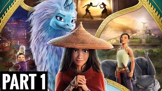 Raya and the Last dragon part 1 hindi dubbed movie movie animation hollywood [upl. by Ierna255]