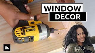 Try This EASY DIY To Enhance Your Windows  Create An Upholstered Cornice Board [upl. by Sigismondo218]