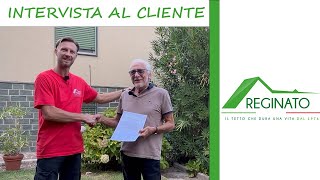 Testimonianza Del Cliente  Rifacimento Tetto da Tegole a Pannelli Coibentati  Fabio Reginato [upl. by Ephraim]