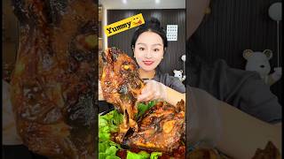 eating two whole goat heads daily chinesecuisine sort mukbang sortedfood yummy eattingshow [upl. by Ailuy]