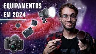 5 EQUIPAMENTOS essenciais para começar no AUDIOVISUAL em 2024 [upl. by Eatnad]