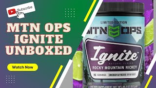 Wake up with MTN OPS Ignite Rocky Mountain Rickey [upl. by Heigho]