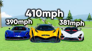 Top 5 Fastest Cars In Driving Empire [upl. by Nojid]