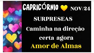 CAPRICÓRNIO💛NOV24✨️VOCÊ COLOCOU LIMITES ESTÁ SENDO DIRECIONADO [upl. by Candice]