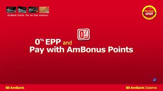 AmBank Spot – THE place for great Debit amp Credit Card deals [upl. by Ynehpets]