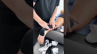 TAPING  AchillessehneWade 🦵Achilles tendoncalf achilles calf [upl. by Anilatac]