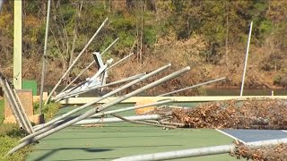 Recreation areas devastated by floods [upl. by Enaitsirk428]