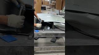 Assembling a Radius Offset Rectangular Duct HVAC Fitting [upl. by Nelluc]