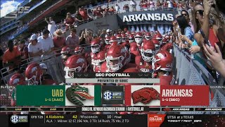 Arkansas vs UAB 2024 [upl. by Akimahs]