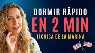 TÉCNICA para DORMIR RÁPIDO 2 minutos [upl. by Teriann]