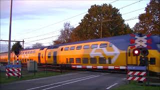 Spoorwegovergang Wijhe  Dutch railroad crossing [upl. by Perri]