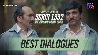 Best Dialogues of Scam 1992 Part 2  Sony Liv [upl. by Lorelei]