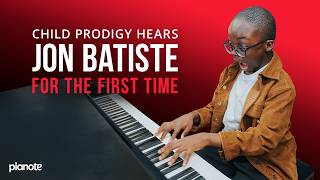 Child Prodigy Hears Jon Batiste For The First Time [upl. by Jacques]