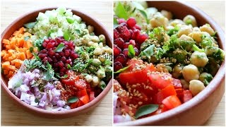 Weight Loss Salad Recipe For Dinner  How To Lose Weight Fast With Salad  Indian Veg MealDiet Plan [upl. by Linnet]