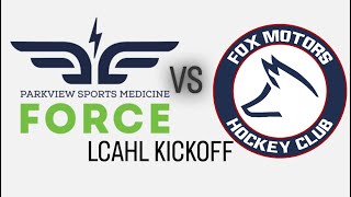 2012 Blue Force vs Fox Motors LCAHL KICKOFF [upl. by Ronald]