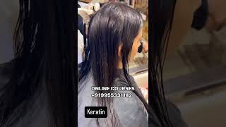 Hair keratin treatment hair keratintreatment keratin shortsfeed [upl. by Jereme]