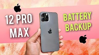 iPhone 12 Pro Max Battery Backup in 2024 🔥  80 Battery Health Pe Kitna Chalegi😱 [upl. by Kaslik]