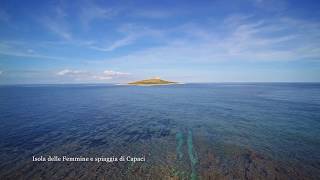 Isola delle femmineCapaci dal drone  Spettacolo [upl. by Niledam]