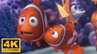 Finding Nemo 2003 Nemos First Day at School Nemo goes to School Remastered 4K 60FPS [upl. by Ludovick]