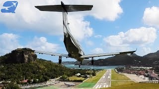 14 Minutes of Plane Spotting  Saint Barthélemy Gustaf III Airport SBH [upl. by Achorn]