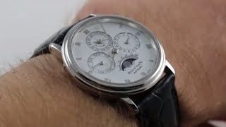 PreOwned Blancpain Perpetual Calendar 5495342755 Luxury Watch Review [upl. by Williamsen52]