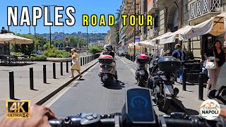 Napoli Italy  Road Trip EBike Riding in Naples  Riviera di Chiaia Mergellina CV Emanuele [upl. by Giacamo]