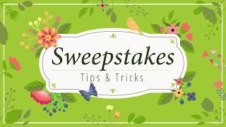 How to Win Online Sweepstakes and Giveaways [upl. by Gnolb987]