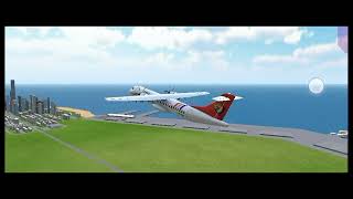 Trans Asia Flight 956  TFS Crash animation [upl. by Notrub]