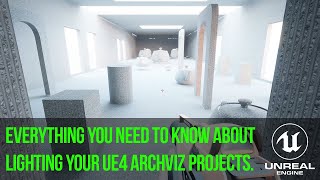 Unreal Engine Architectural Lighting Tutorial  Final Part 4 [upl. by Eilssel412]